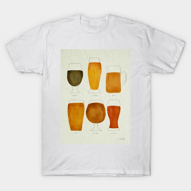 Beer T-Shirt by CatCoq